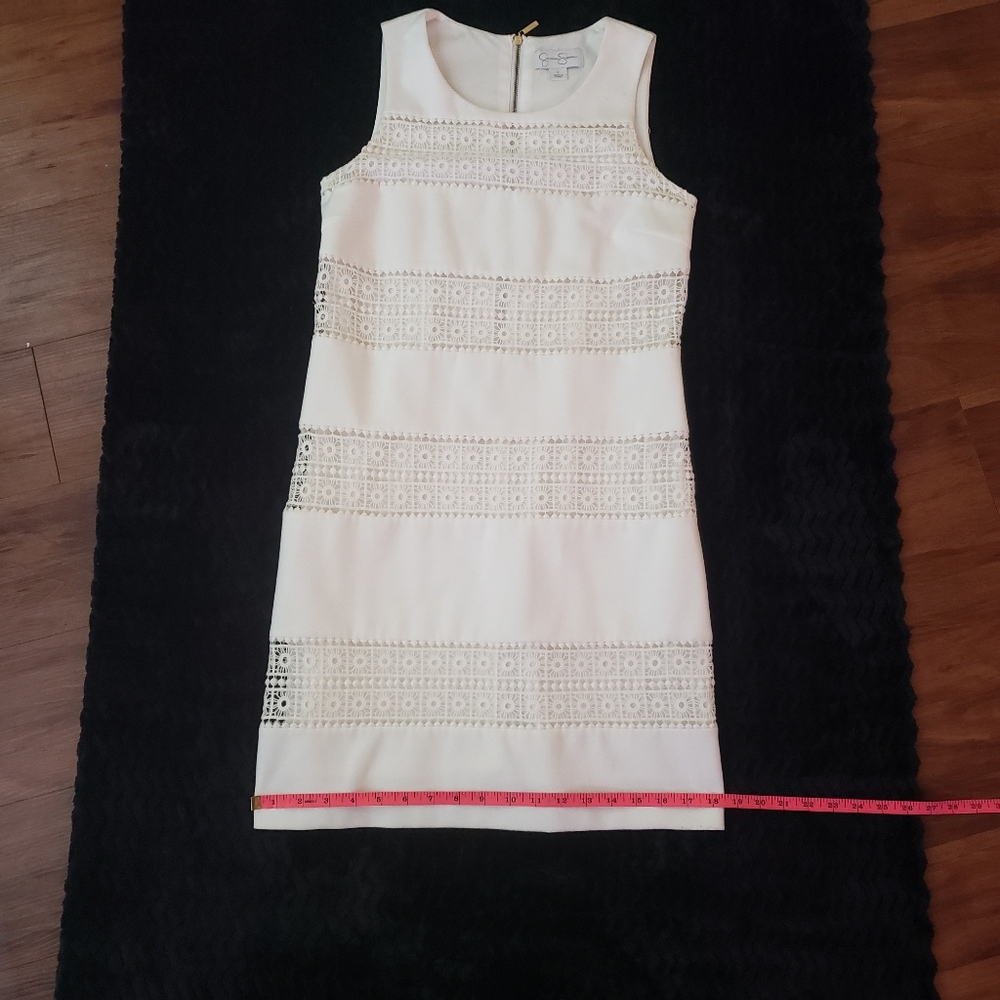 Jessica Simpson white sleeveless dress size 2 - Picture 11 of 11